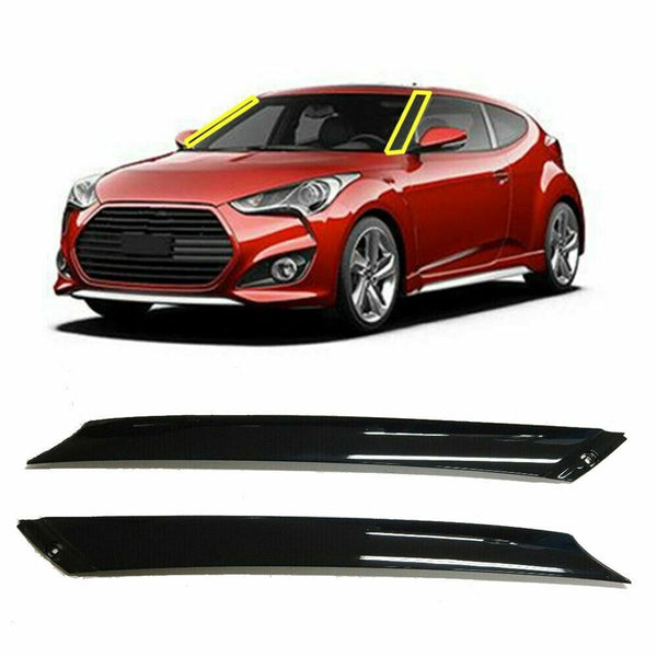 Front Windshield Garnish Molding LH RH 2p for Hyundai Veloster 11 - 17