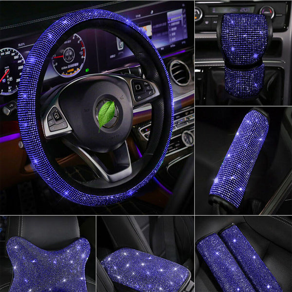 Steering Wheel Cover Bling Car Steering Wheel Cover Interior Decor Universal