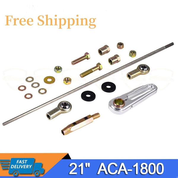 21" Adjustable Column Shift Linkage Kit For GM 4L60 4L60E 4L80E TH350 ACA-1800