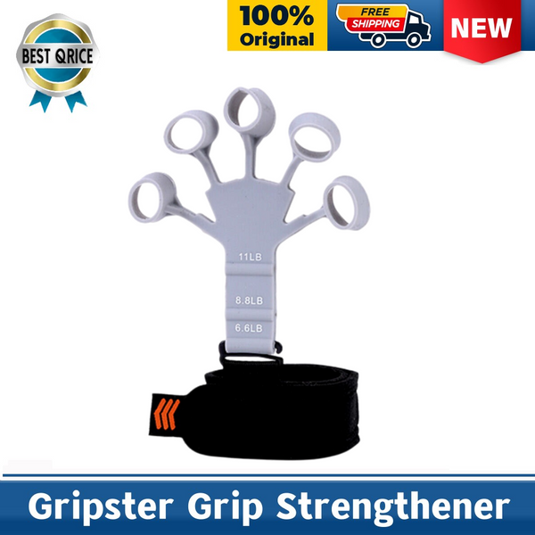 The Gripster Grip Strengthener Finger Stretcher Hand Grip Trainer Fitness Train