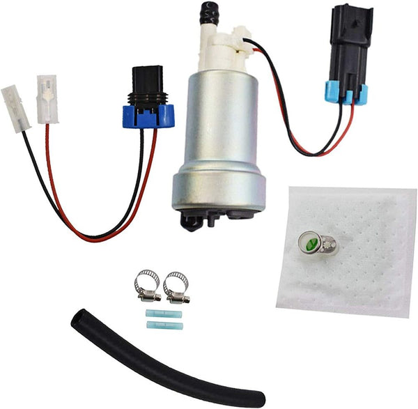 450LPH High Pressure Fuel Pump Kit with Install Kit F90000267 E85 NEW TIA485-2