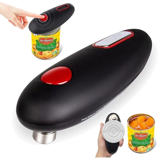 Electric Can Opener Automatic Tin Opener Cordless Handheld Kitchen Bar Tool