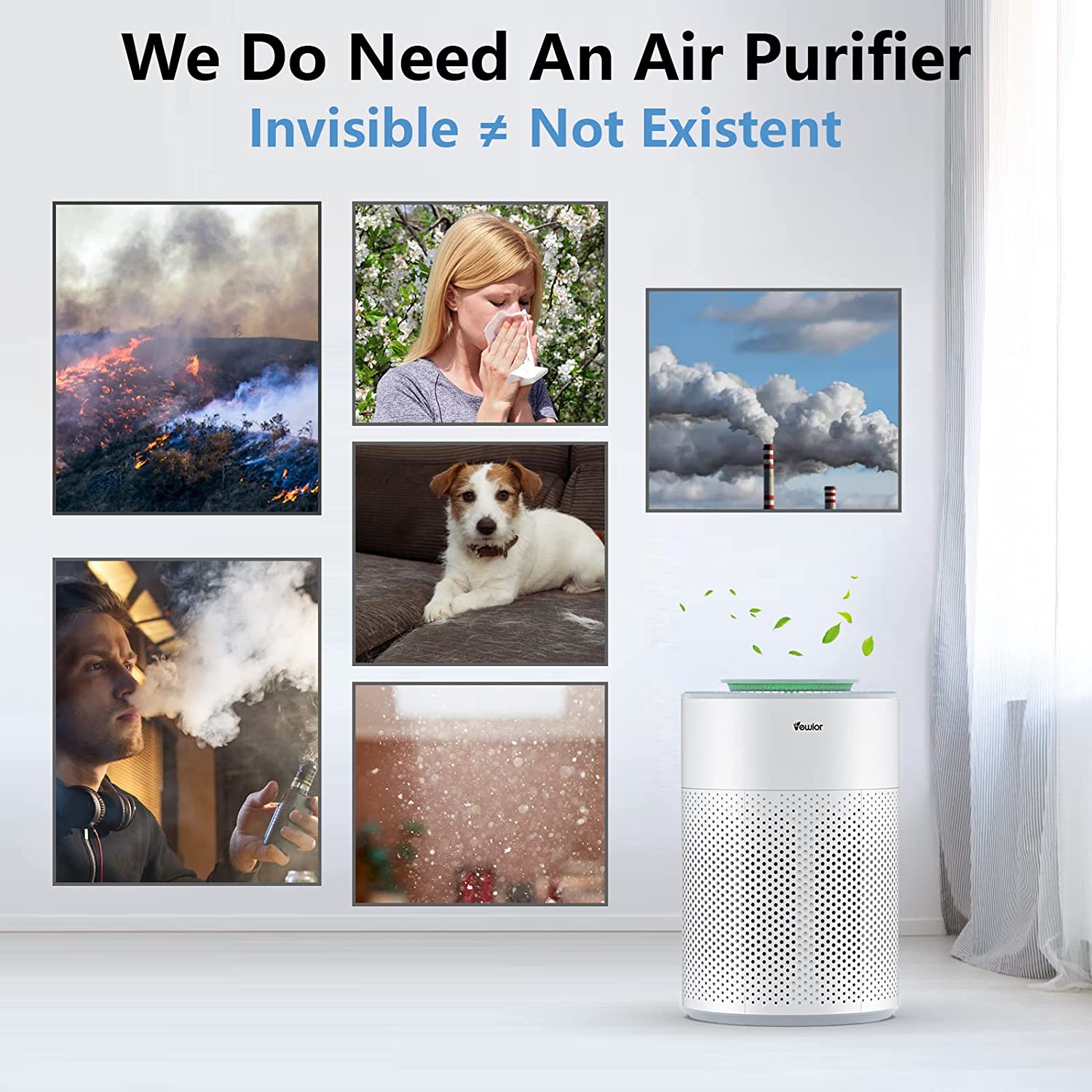 Air Purifiers for Home Large Room Bedroom H13 True HEPA Air Purifiers shops