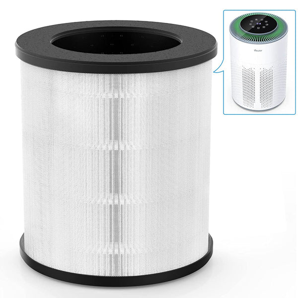 Air Purifier A2 Replacement Filter, VEWIOR H13 True HEPA Air Cleaner Filter, High-Efficiency Activated Carbon