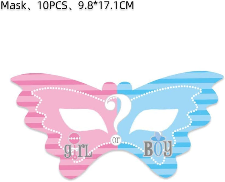 VEWIOR Gender Reveal Party Decorations, 173pcs Birthday Party Supplies Children Birthday Party Decorations for Children Vewior